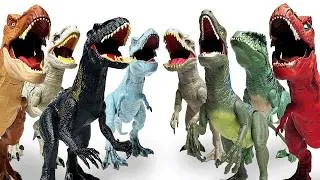 Thumbnail: GIANT Unboxing Of ALL Super Colossal Figures | T-Rex, Velociraptor, Giganotosaurus and More!