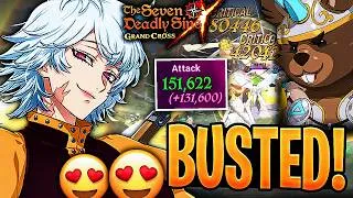 Thumbnail: 50% BASIC STATS & 300% CRIT DMG?! INSANE DPS/SUPPORT RATATOSKR! | Seven Deadly Sins: Grand Cross