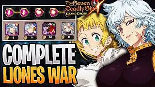 Thumbnail: UPDATED Complete LIONES DEFENSE WAR Guide Full 100 Rounds! | Seven Deadly Sins: Grand Cross