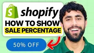 Thumbnail: Changing Sale Button to Show Percentage Discount in Shopify Without an App