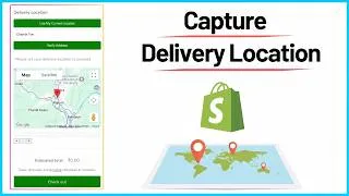 Thumbnail: How to integrate Map in Shopify | Customers Select Delivery Location Before Checkout