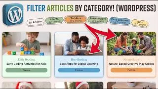 Thumbnail: How to add Blog Filters Buttons in Wordpress | Filter by Categories