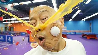 Thumbnail: Grandma vs Grandpa Anime Table Tennis Battle！