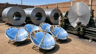 Thumbnail: Amazing Process of Making Quality Satellite Signal Dish | Manufacturing Process . In Factory