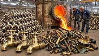 Thumbnail: Top 6 Unbelievable Old Brass Scrap Recycling To Factory Manufacturing . & Mass Production Processes