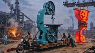 Thumbnail: Amazing Manufacturing Process of Industrial Bandsaw Machine | Production of Bandsaw Machine Factory