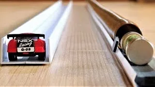 Thumbnail: Very Fast Mechanical Mini Car vs Simplest Electromagnetic Train
