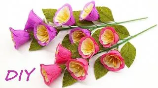 Thumbnail: DIY Paper Flowers 🌸 How to make Bouquet of Crepe Paper