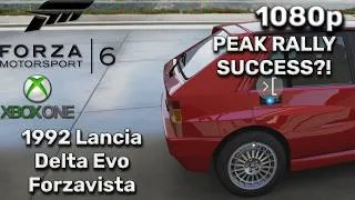 Thumbnail: PEAK RALLY SUCCESS?! | Forza Motorsport 6 (Xbox One) [1080p] - 1992 Lancia Delta Evo Forzavista