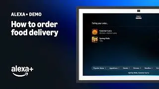 Thumbnail: Demo: New Alexa+ feature makes ordering delivery easy