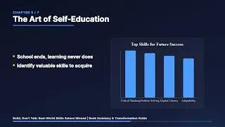 Thumbnail: Build, Don't Talk: Real-World Skills School Missed | Book Summary & Transformation Guide