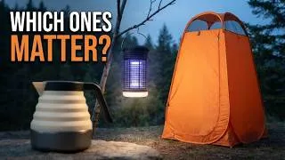 Thumbnail: The Camping Gear Beginners Waste Money On And What to Buy Instead