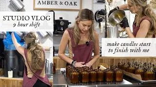 Thumbnail: VLOG: day in the life of a candle business owner, pouring summer candles