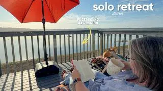Thumbnail: I booked a solo beach bungalow to do "nothing" 🧶🌊 here’s what happened