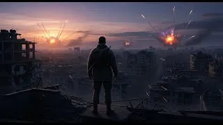 Thumbnail: Sleeping in a Warzone – Relaxing War Ambience with Distant Artillery (ASMR for Sleep & Focus)