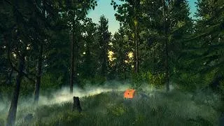Thumbnail: Firewatch - Misty Forest Ambience 🌲 Wind, Birds & Nature Sounds (3 Hours)
