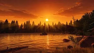 Thumbnail: Firewatch - Forest Lake Ambience 🌊 Birds, Gentle Water & Wind (3 Hours)