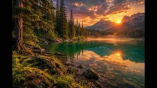 Thumbnail: 🌅 Deep Relaxation Meditation Music | Peaceful Sunset Lake & Ambient Nature
