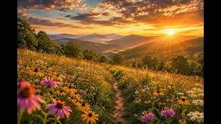 Thumbnail: Golden Hour Light | Uplifting Ambient Music for Yoga and Gentle Movement 🌅
