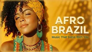Thumbnail: 🌿 AFRO-BRAZILIAN SOUL • Suave Voices & Deep Calm Atmospheric Melodies