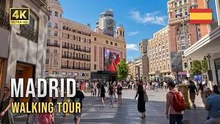 Thumbnail: Madrid, Spain ☀️ Summer City Walk | 4K Walking Tour