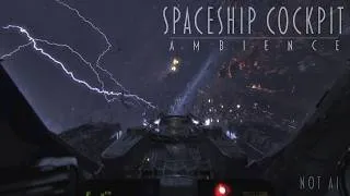 Thumbnail: Rainstorm Sounds | Flying Through A Rainstorm | Rain On Window Sounds | Spaceship Cockpit Ambience