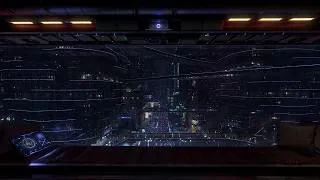 Thumbnail: Rain Sounds For Sleeping | Sci-Fi City Window Ambience | Busy Futuristic Streets