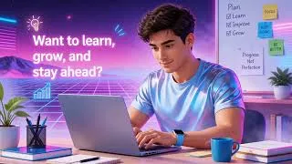 Thumbnail: Learn, Grow, and Stay Ahead #learn #grow #stayahead