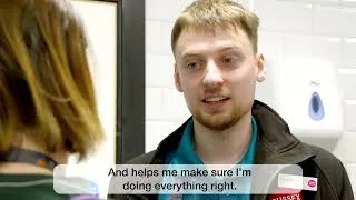Thumbnail: Supported internships at Chartwells Universities | Ambitious about Autism