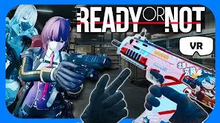 Thumbnail: I added Anime Mods to Ready or Not VR and it’s CHAOS
