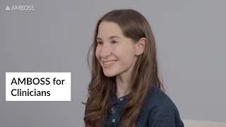 Thumbnail: AMBOSS for Clinicians | Dependable and Trustworthy Answers