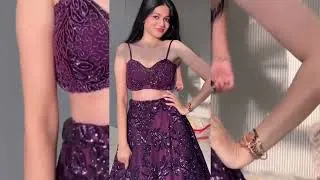 Thumbnail: 4K Transparent dress Try on Haul[Seasonal]see through lingerie Fishnet outfit try on Haul#7💖💋💃