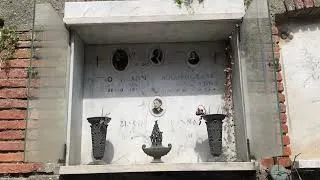 Thumbnail: Pietro Sor Capanna (1865-1921) Cantastorie. Stornellatore del popolo. Roma. Tomba al Verano. Loculo.