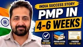Thumbnail: PMP Exam Success Story: How Arun Passed PMP in 4–6 Weeks | PMP Tips, Agile & Mock Tests