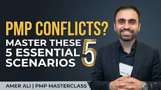 Thumbnail: PMP Practice Questions: People & Conflicts (Step-by-Step)