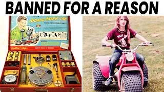 Thumbnail: 50 Most DANGEROUS Retro Inventions That Are Now Banned!