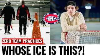 Thumbnail: Half The Roster Skated In Brossard – And That Session Officially Doesn't Exist! | David Reinbacher