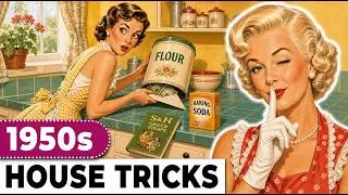 Thumbnail: 25 'SECRET' House Tricks 1950s Housewives Hid From Their Husbands