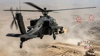 Thumbnail: Watch US AH-64 Apaches Shoot Down Drones with a 30mm Machine Gun