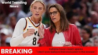 Thumbnail: ‘Pure trash’ Indiana Fever coach sparks outrage for going against Sophie Cunningham’s trans comments