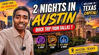 Thumbnail: USA Series Part 15 | Texas-Austin | Complete Tips and Guide #india #tamil #telugu #vlog #food #eat