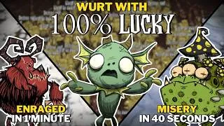 Thumbnail: Wurt with 100% Luck Is INSANE — Misery Toadstool in 40s | DST