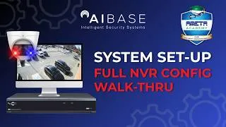 Thumbnail: AIBASE IP Surveillance System NVR Walk-thru Complete Set-up Guide for Installers | Ameta Academy