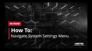 Thumbnail: How to Adjust System Settings on Mi-BEAM