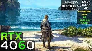 Thumbnail: RTX 4060 - Assassin's Creed Black Flag Resynced (1080p/1440p/4K)