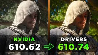 Thumbnail: Nvidia Drivers | 610.62 vs 610.74 - Comparison in 8 Games