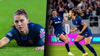 Thumbnail: Alex Morgan scores winning goal against Chicago red stars | NWLS opener 2023￼