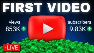 Thumbnail: 🔴 LIVE PROOF || How to VIRAL FIRST YOUTUBE VIDEO ( GUARANTEED )