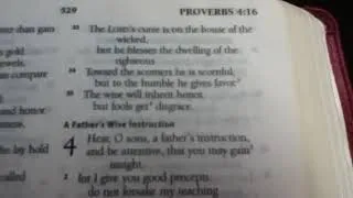 Thumbnail: Proverbs 3:33-35 | He blesses the dwelling of the righteous (Seattle 2013-2016)