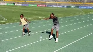 Thumbnail: Training to be an Olympian like daddy 